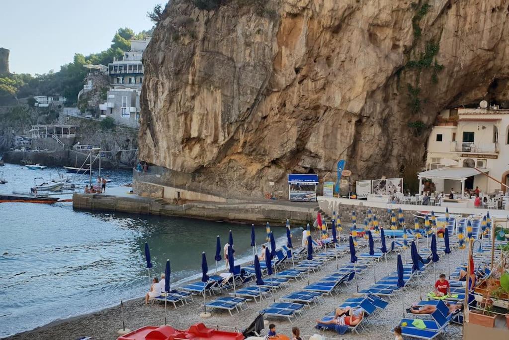 Amalfi Rooms Duoglio Beach -Amazing Seaview Exterior photo