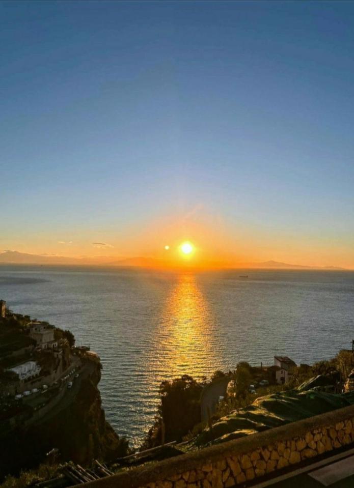 Amalfi Rooms Duoglio Beach -Amazing Seaview Exterior photo