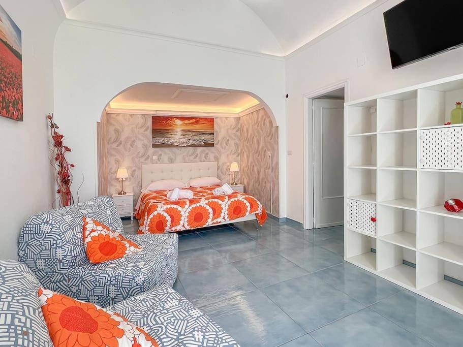 Amalfi Rooms Duoglio Beach -Amazing Seaview Exterior photo